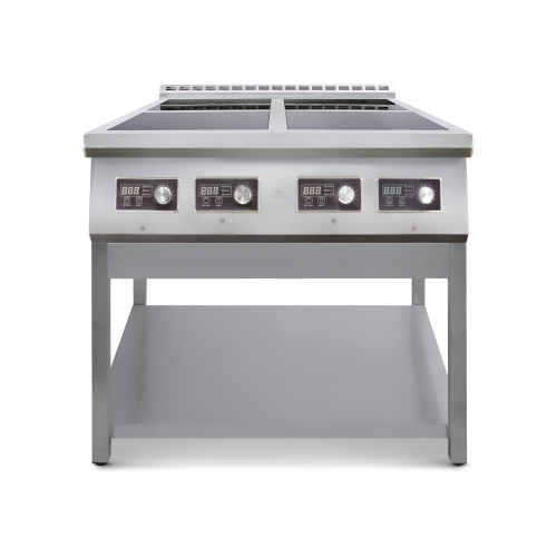 Плита индукционная Luxstahl ПИ 4-98 (2х5) с подставкой