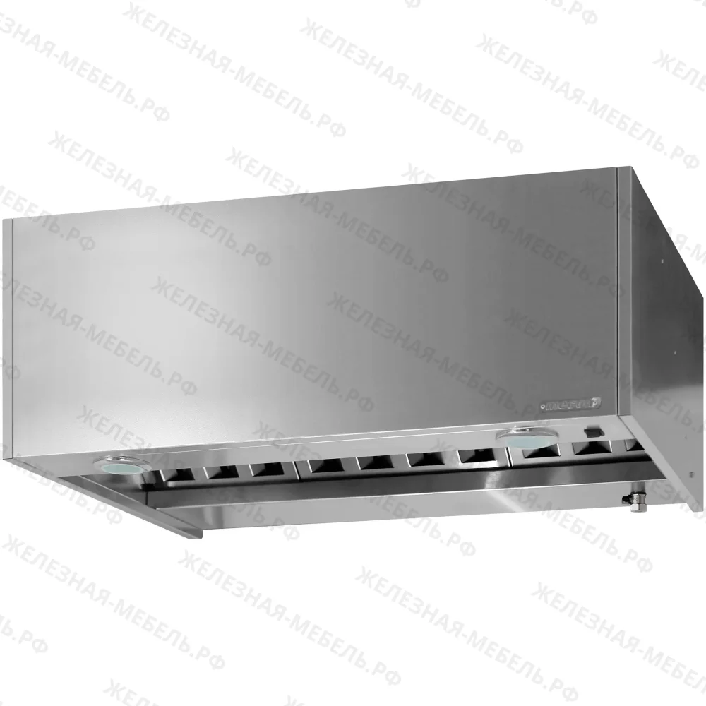 Зонт вытяжной универсальный ЗВУн 400х600х1000 «Norma Inox» (к-т светильников)