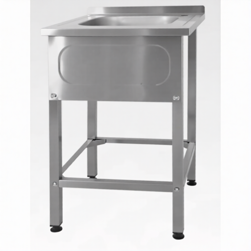 Ванна ВМЦн 860х600х700  1 м/о, борт, отв. д/смесит., экран (ножка угловая)