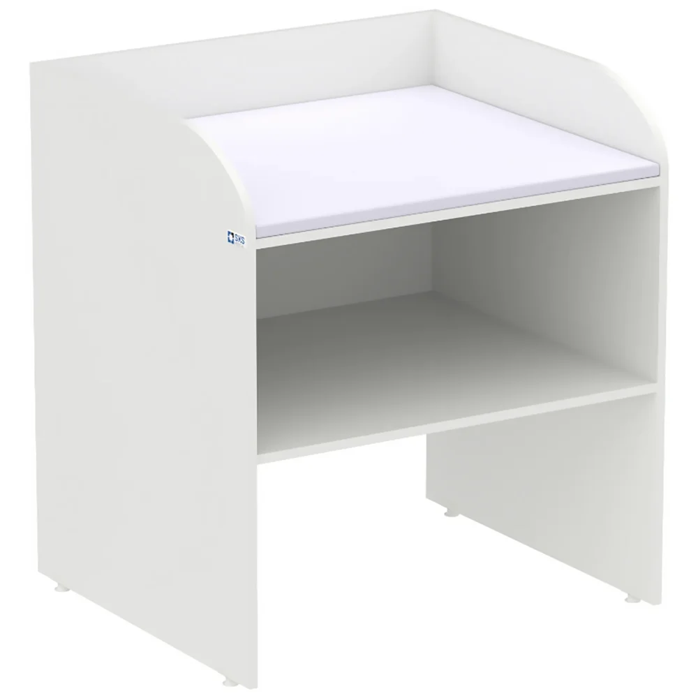 Стол пеленальный WHITE LITE 1 (белый матрас)