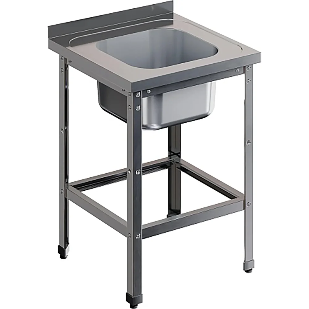 Ванна моечная односекционная цельнотянутая с бортом ВМЦ-1/6/7-БО-ЭН