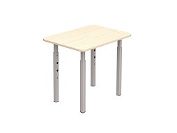 Стол детский 1-местный "дуб" регулируемый 1-3 г/р