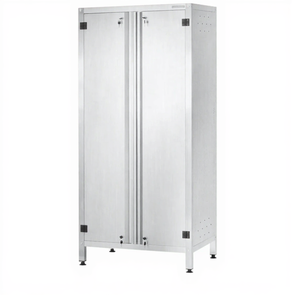 Шкаф для хлеба ШЗКп - 1800х830х550 «Profi lnox», двери распашные, 1 уровень, без к-та замков