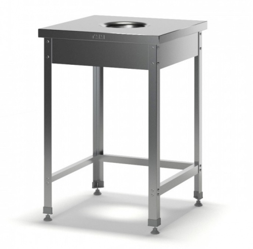 Стол для сбора отходов без борта ССП-1 1200х600х870