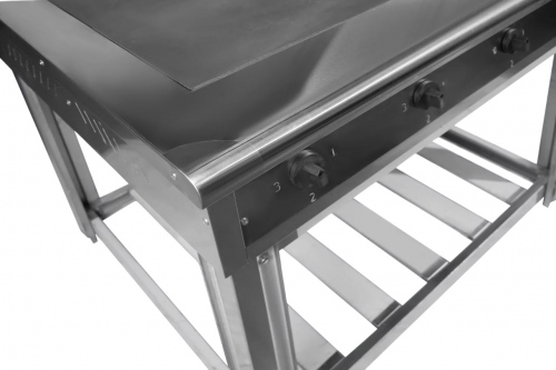 Чугунная плита OBOD /2 зоны, подставка