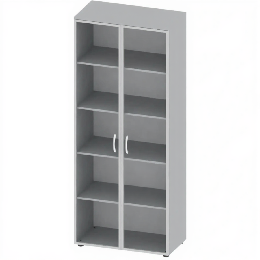 Шкаф канцелярский со стеклянными дверьми ОФ-СТ-97