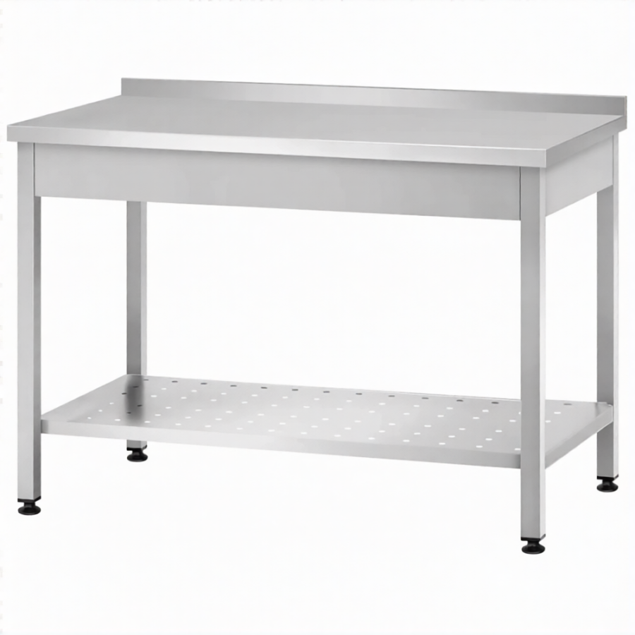 Стол производственный СПРп - 860х1500х800 «Profi Ral», борт (полка перфорация)