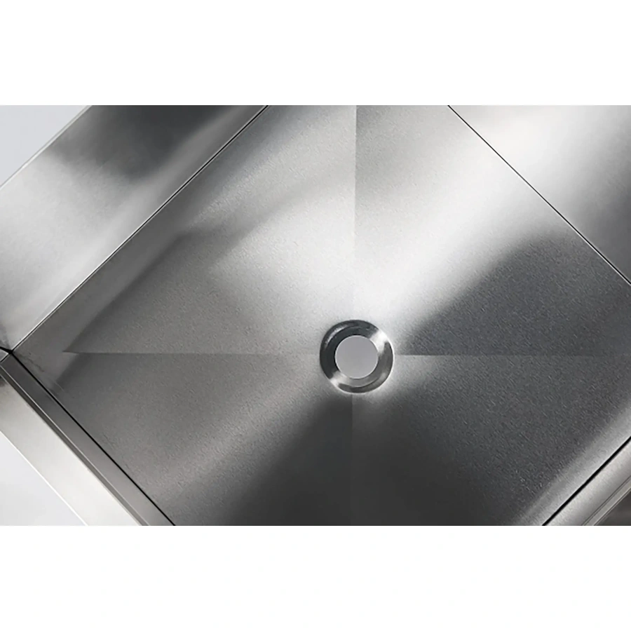 Ванна моечная односекционная с бортом ВМС-1/7-Б-ЭЦ