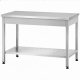 Стол производственный СПРп - 860х1200х700 «Profi Inox» (полка перфорация)