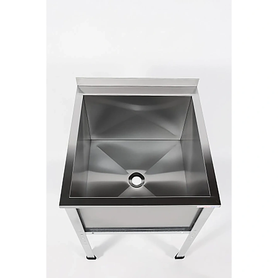 Ванна моечная односекционная с бортом ВМС-1/7-Б-ЭЦ