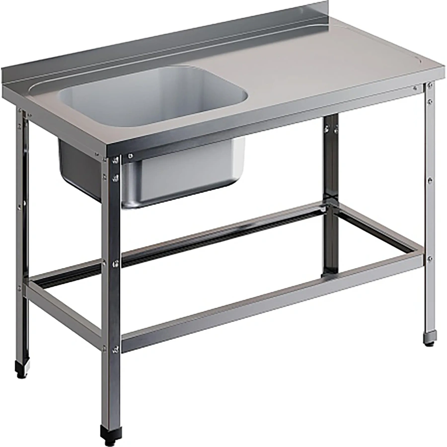 Ванна моечная с рабочей поверхностью ВМЦР/1-9/6-БЛО-ЭЦ