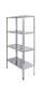 Стеллаж кухонный Luxstahl СР-1800х700х500/4 нерж
