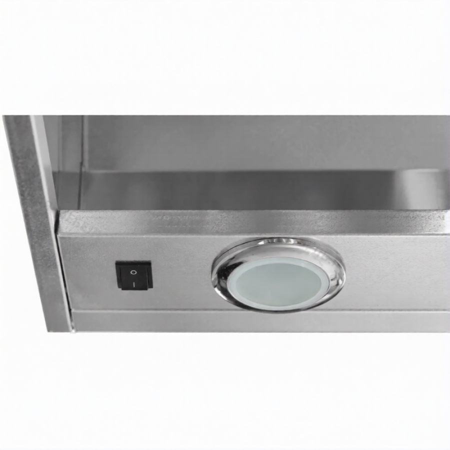 Зонт вытяжной универсальный ЗВУн 400х1200х1000 «Norma Inox» (к-т светильников)