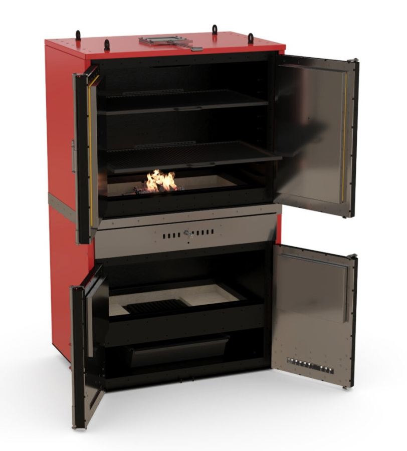 Печь-гриль на углях  GRILLVETT CABINET 1100