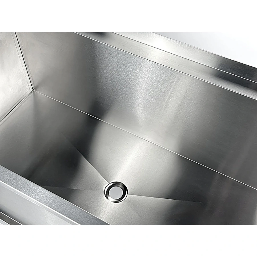 Ванна котломоечная с бортом ВМСК-1/10/5-Б-ЭН