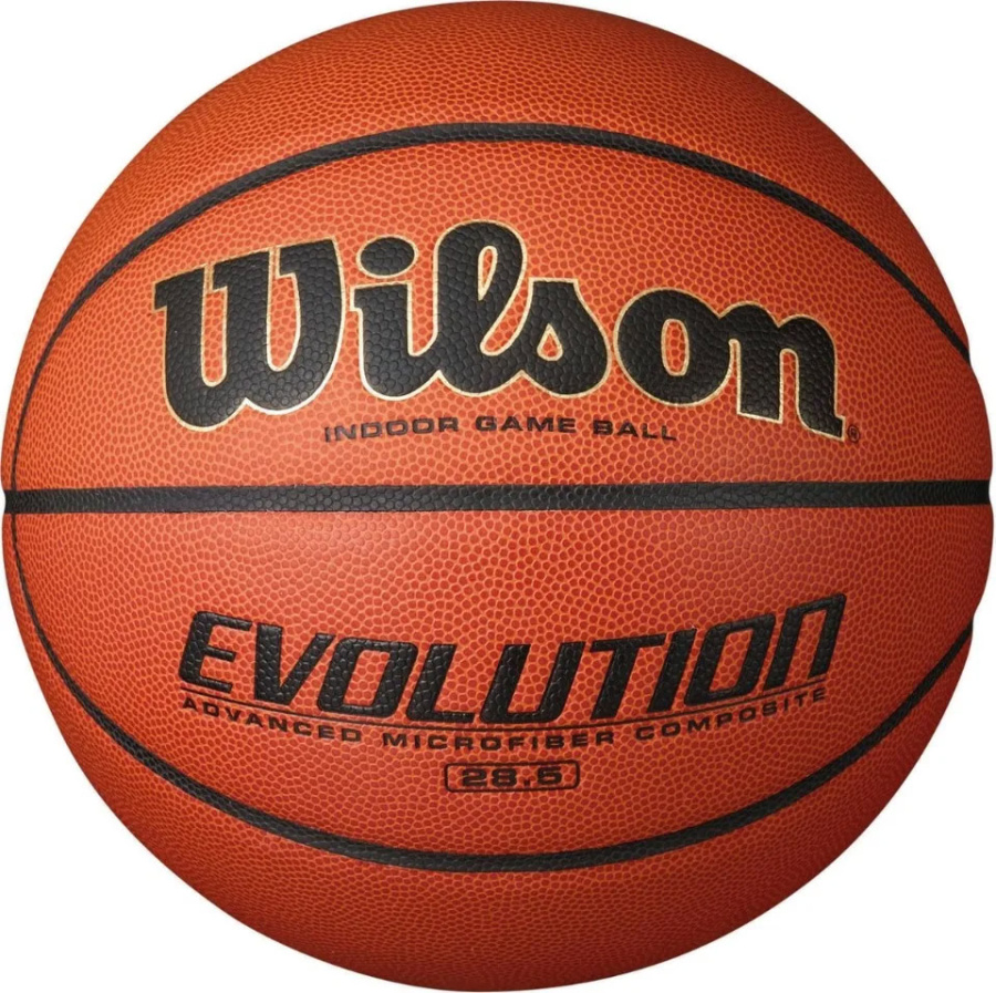 Мяч баскетбольный WILSON Evolution, микрофибра, Размер 6