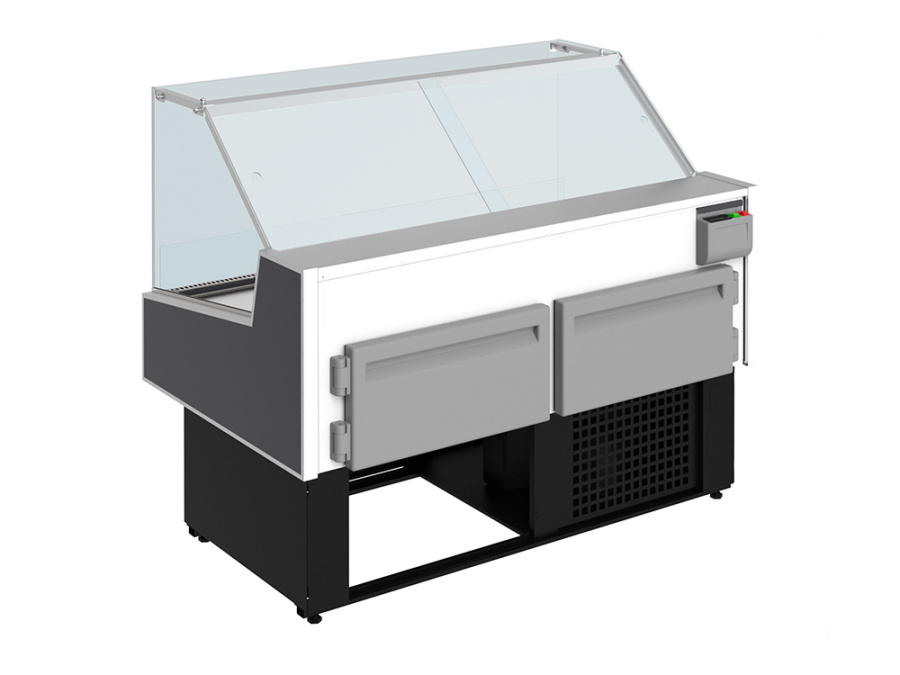 Витрина холодильная CRYSPI ВПС Octava Q 1200 (RAL 7016)