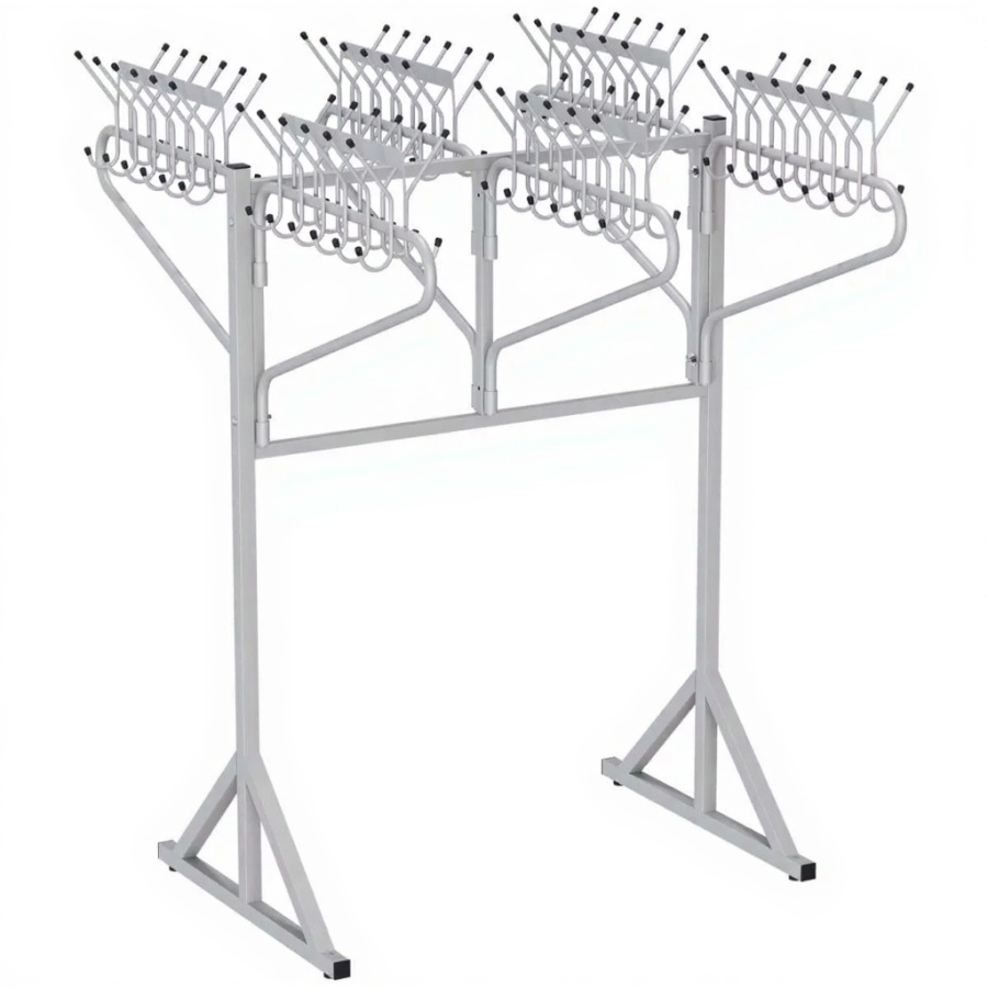 Вешалка напольная поворотная 3СТ (72 крючка)