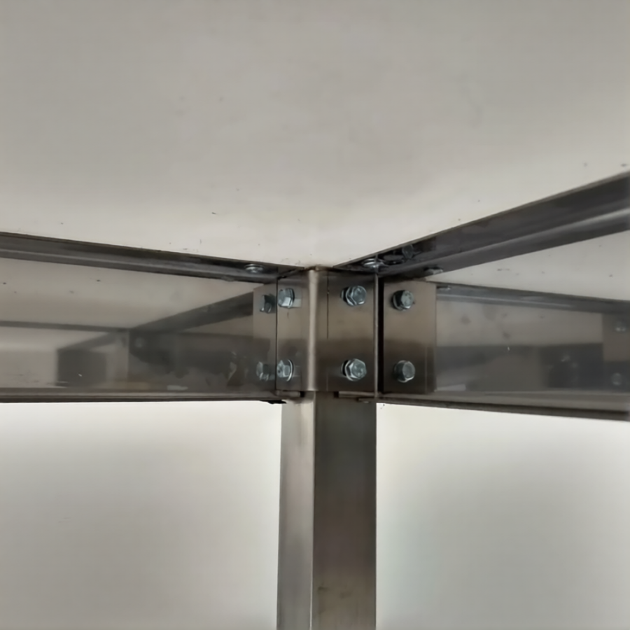 Стол производственный СПРп - 860х1200х800 «Profi Ral», борт (полка-обвязка)