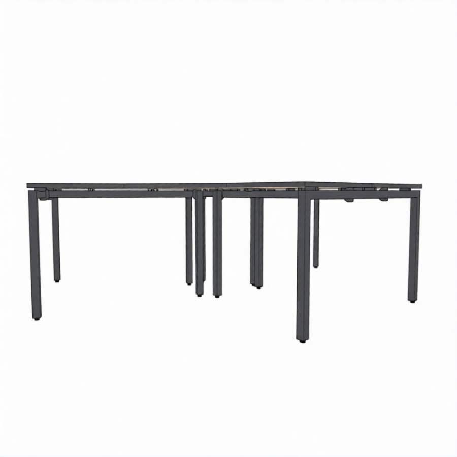 Рабочая станция 3М «НОРДЕН» 1200/600х1200/600х60° подстолье П 60x30 столешница 22 мм