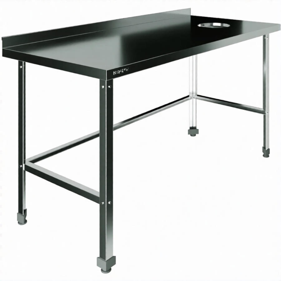 Стол для сбора пищевых отходов с бортом СПО-12/6-БО-П-ЭЦ