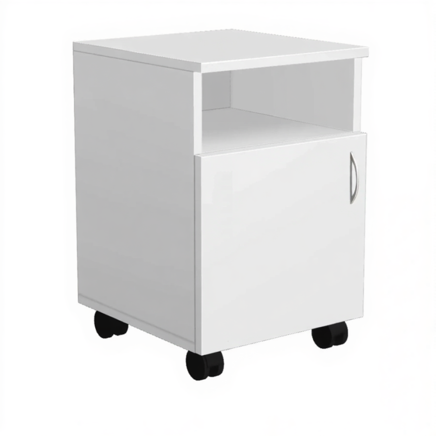 Тумба подкатная ТП-2.1 (ЛДСП белый)