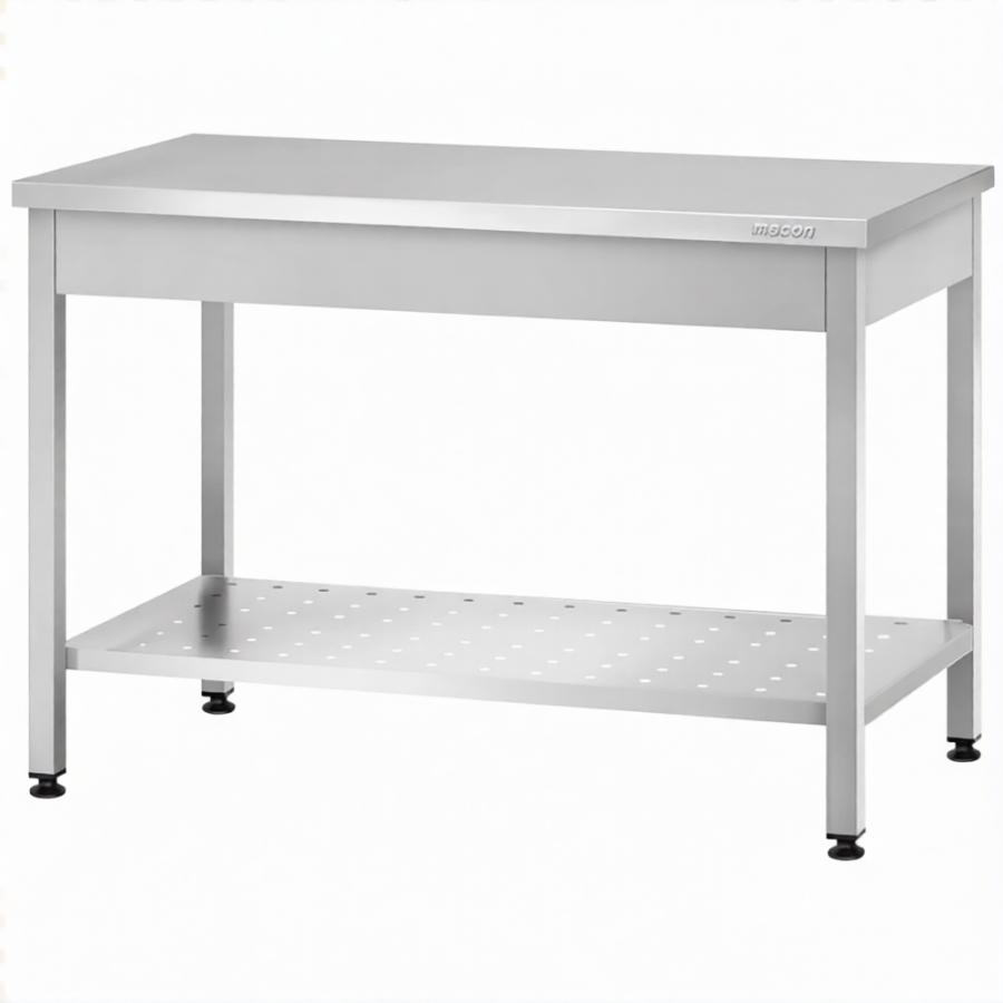 Стол производственный СПРп - 860х1500х600 «Profi Ral» (полка перфорация)