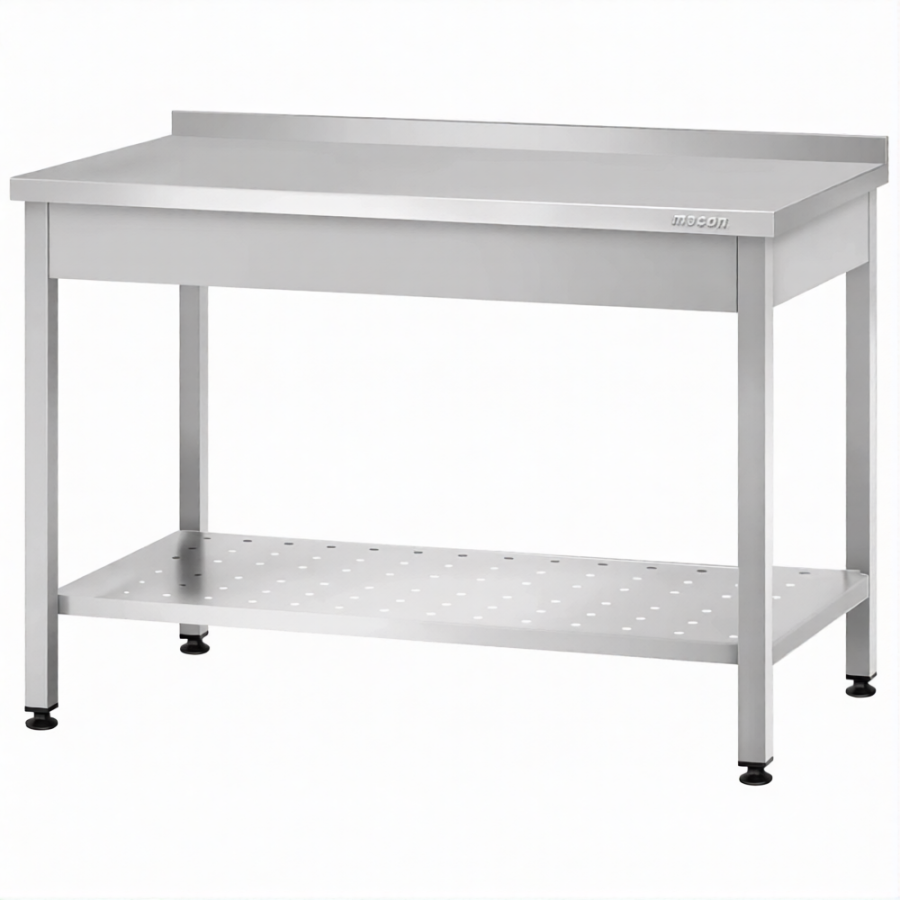 Стол производственный СПРп - 860х1500х800 «Profi Ral», борт (полка перфорация)