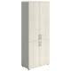 Шкаф NW 2080/4 закрытый белое дерево/серый