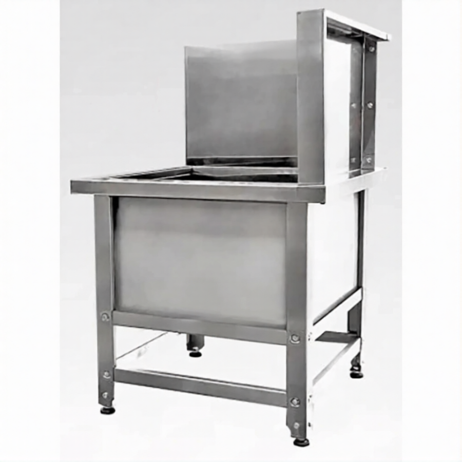 Ванна моечная ВМСн 630/2  2 м/о 530х530х350 (полка с отв., борт; ножка угл.)