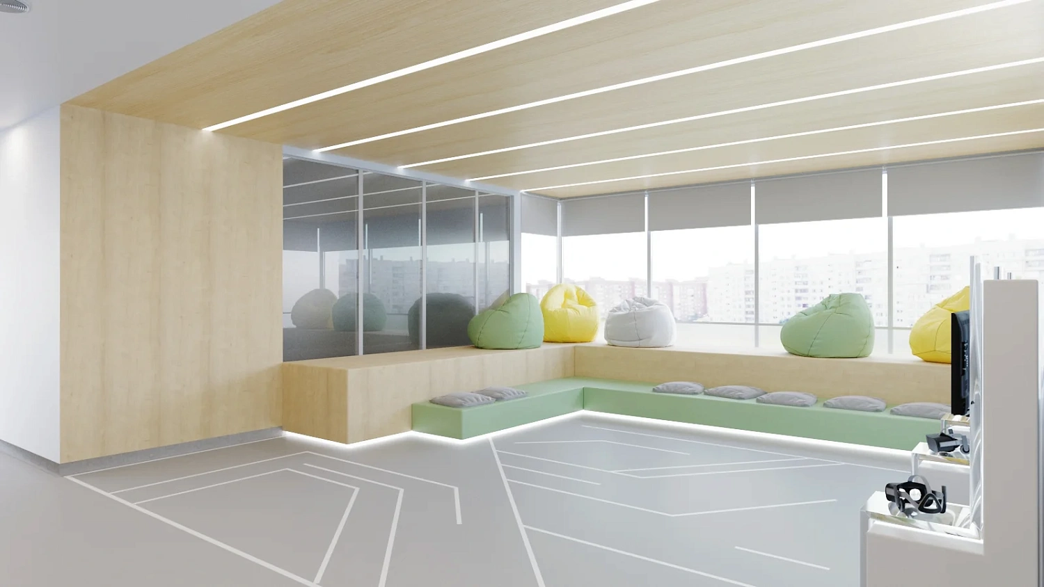 Примеры реализованных зон отдыха