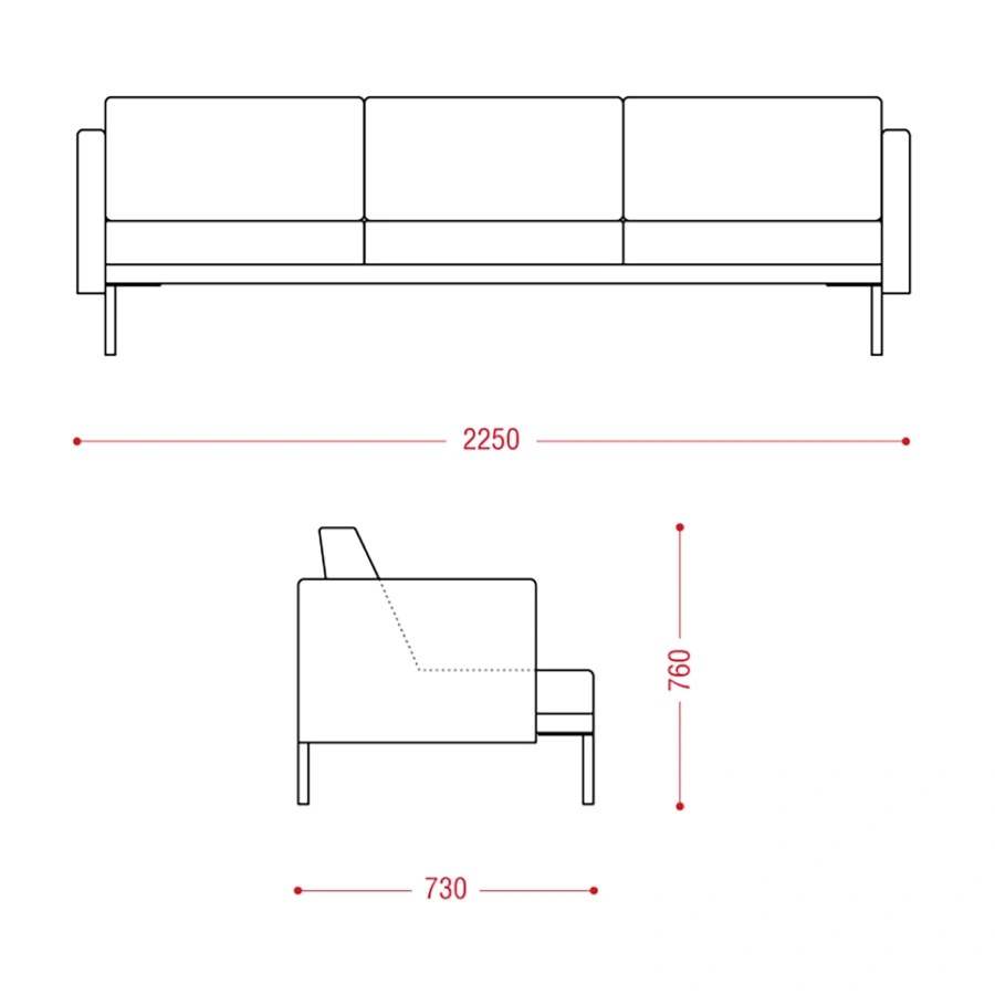 Диван L-Sofa (модель Д 34)