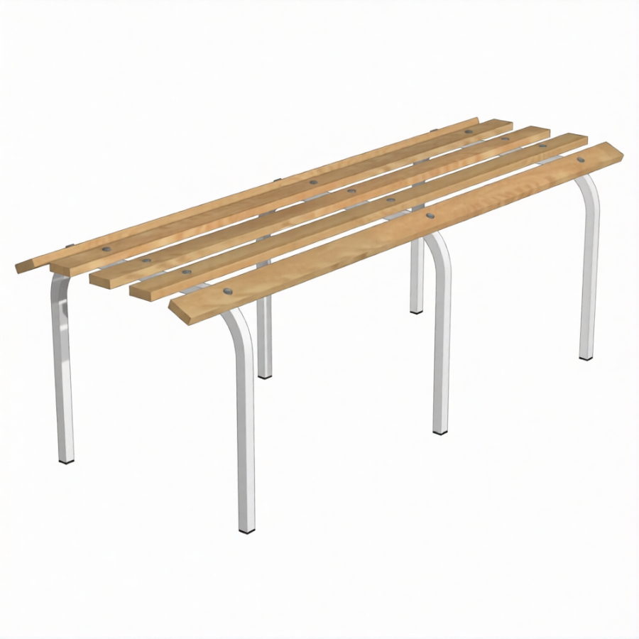 Скамья 3-х местная СКД-3х (каркас белый)